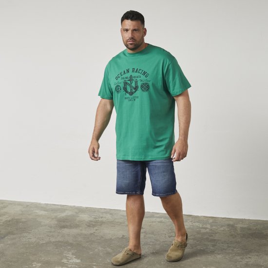 North Latitude 61121 Camiseta Estampada Verde - Camisetas - Camisetas - 2XL-14XL