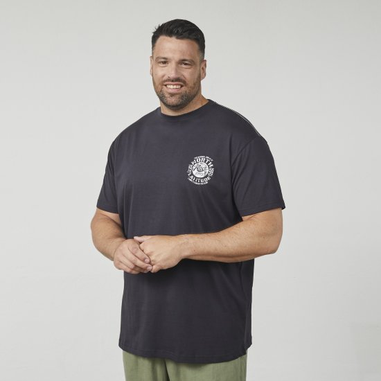 North Latitude 61122 Camiseta Estampada Negro - Camisetas - Camisetas - 2XL-14XL