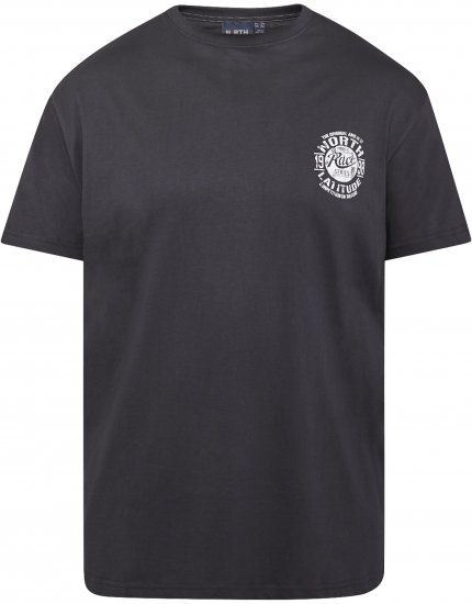 North Latitude 61122 Camiseta Estampada Negro - Camisetas - Camisetas - 2XL-14XL