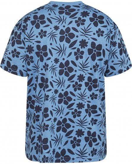 North Latitude 61123 Camiseta Con Estampado Integral Azul Medio - Camisetas - Camisetas - 2XL-14XL