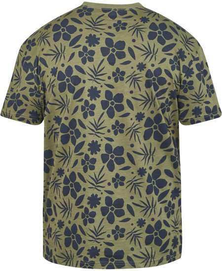 North Latitude 61123 Camiseta Con Estampado Integral Verde Oliva - Camisetas - Camisetas - 2XL-14XL