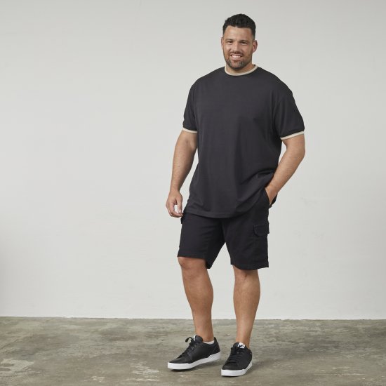 North Latitude 61125 Superflex Piqué Camiseta Negro - Camisetas - Camisetas - 2XL-14XL