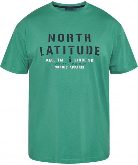 North Latitude 61135 Camiseta Estampada Verde - Camisetas - Camisetas - 2XL-14XL