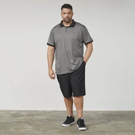 North Latitude 61158 Cool Effect Polo Negro - Polos - Polos 2XL-8XL