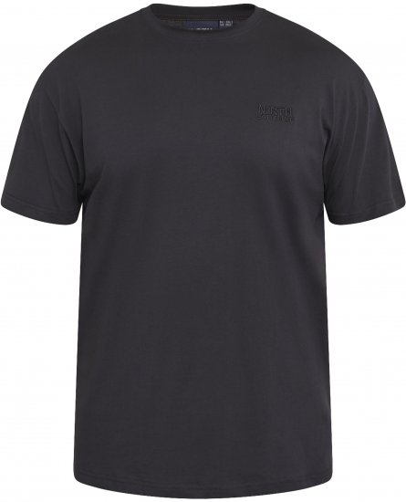 North Latitude 61165 Camiseta Con Estampado En La Espalda Negro - Camisetas - Camisetas - 2XL-14XL