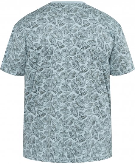North Latitude 61318 Camiseta Con Estampado Integral Azul Polvoriento - Camisetas - Camisetas - 2XL-14XL