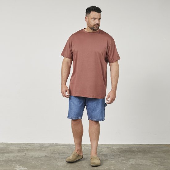 North Latitude 61320 Camiseta Con Estampado En La Espalda Marrón Coñac - Camisetas - Camisetas - 2XL-14XL