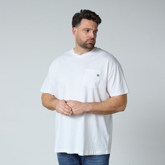 North Latitude 61322 Camiseta De Cuello En V Blanco - Camisetas - Camisetas - 2XL-14XL