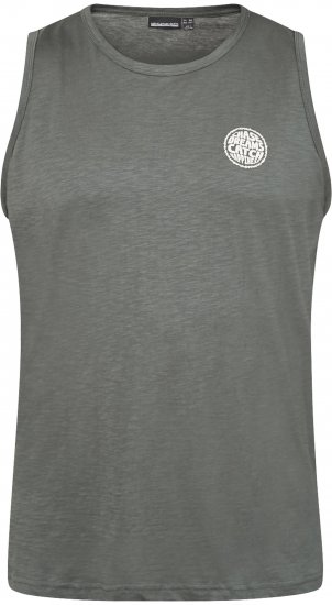 North Latitude 61323 Camiseta Sin Mangas Slub Verde Polvoriento Oscuro - Camisetas - Camisetas - 2XL-14XL