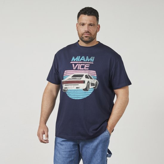 North Latitude 61351 MIAMI VICE Camiseta Azul Marino - Camisetas - Camisetas - 2XL-14XL