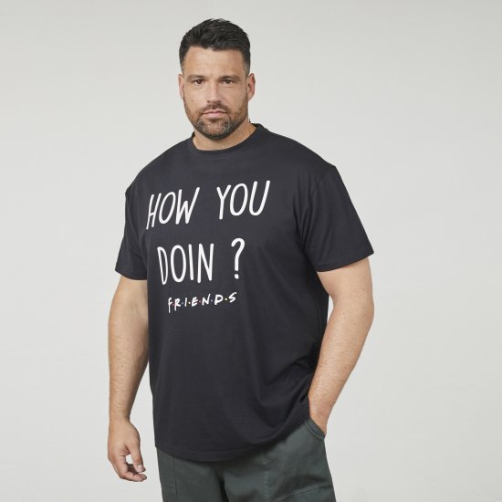North Latitude 61353 FRIENDS Camiseta Negro - Camisetas - Camisetas - 2XL-14XL