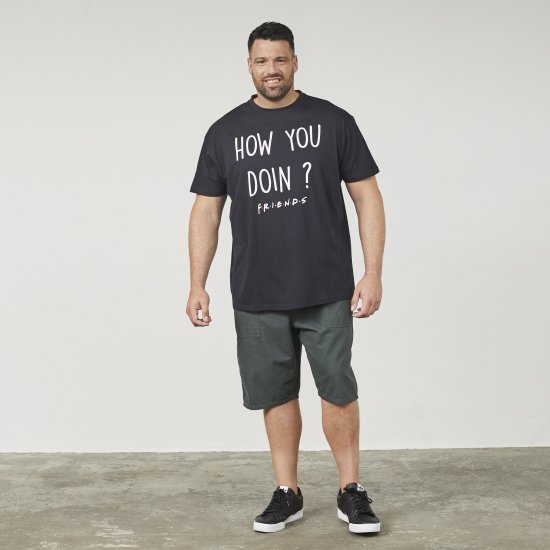 North Latitude 61353 FRIENDS Camiseta Negro - Camisetas - Camisetas - 2XL-14XL