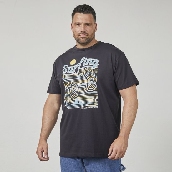 North Latitude 61359 Camiseta Estampada Negro - Camisetas - Camisetas - 2XL-14XL