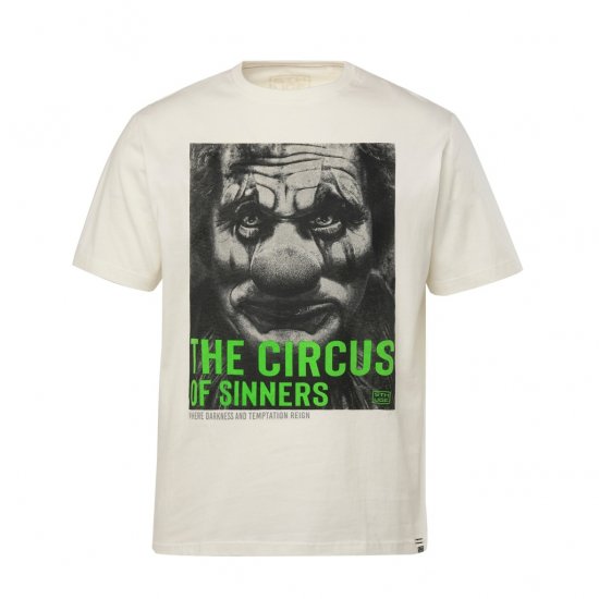 STHUGE T-Shirt Circus Of Sinners White - Camisetas - Camisetas - 2XL-14XL