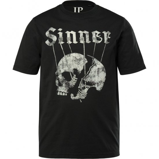 JP1880 T-Shirt Sinner Black - Camisetas - Camisetas - 2XL-14XL