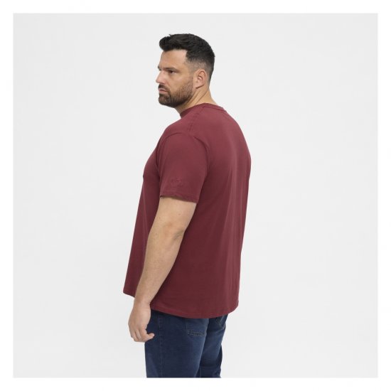 North Latitude T-Shirt O-Neck Bordeaux - Camisetas - Camisetas - 2XL-14XL