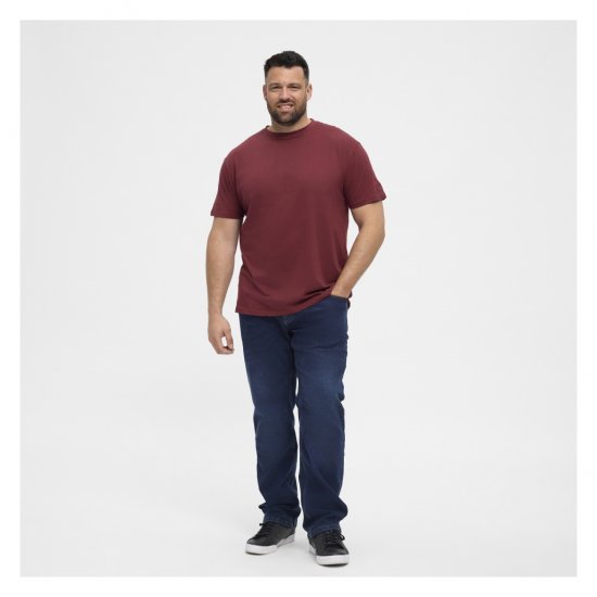 North Latitude T-Shirt O-Neck Bordeaux - Camisetas - Camisetas - 2XL-14XL