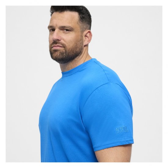 North Latitude T-Shirt O-Neck Cobolt Blue - Camisetas - Camisetas - 2XL-14XL