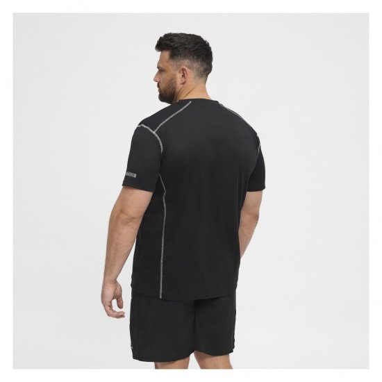North Latitude Sport Tech T-Shirt Black - Camisetas - Camisetas - 2XL-14XL