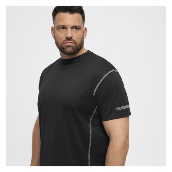 North Latitude Sport Tech T-Shirt Black - Camisetas - Camisetas - 2XL-14XL