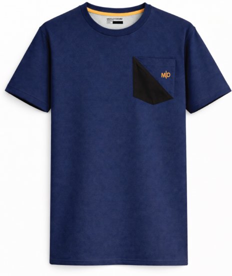 Motley Denim Milan Camiseta Índigo Oscuro - Camisetas - Camisetas - 2XL-14XL