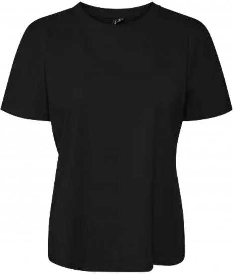 Vero Moda Paulina T-Shirt Black - Camisetas - 