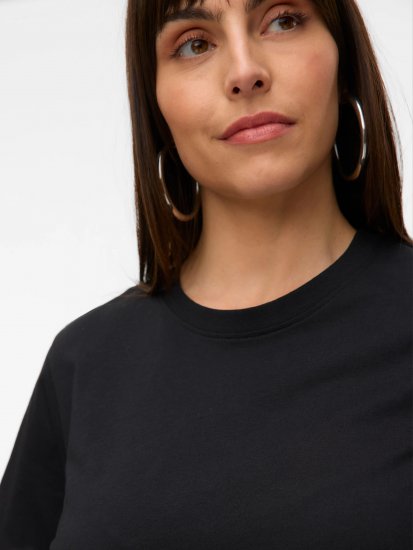 Vero Moda Paulina T-Shirt Black - Camisetas - 