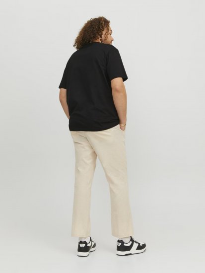 Jack & Jones Logan T-Shirt Black - Camisetas - Camisetas - 2XL-14XL