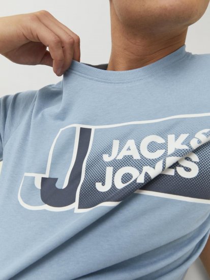 Jack & Jones Logan T-Shirt Turquoise - Camisetas - Camisetas - 2XL-14XL