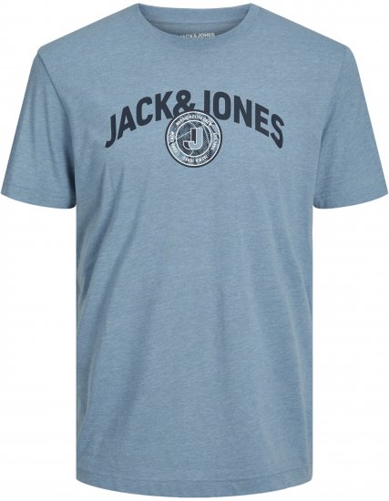 Jack & Jones Ounce Logo T-Shirt Turquoise - Camisetas - Camisetas - 2XL-14XL