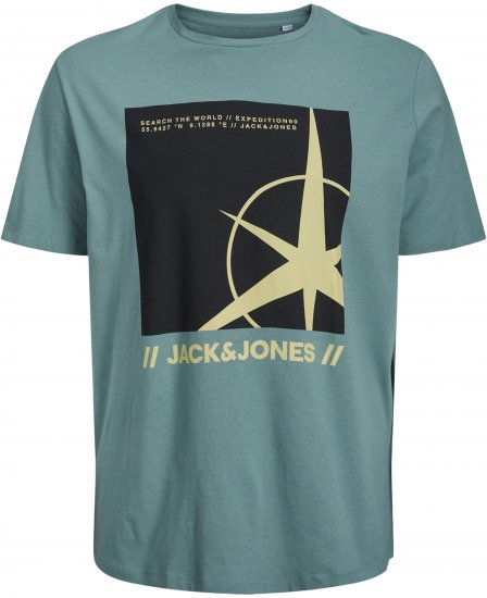 Jack & Jones Conrad T-Shirt Grey - Camisetas - Camisetas - 2XL-14XL