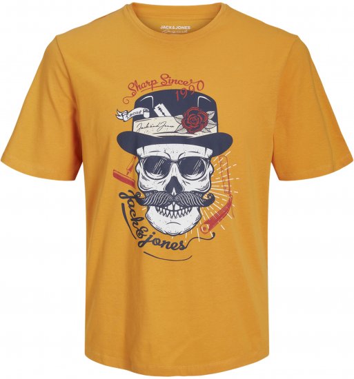 Jack & Jones Roxbury T-Shirt Orange - Camisetas - Camisetas - 2XL-14XL