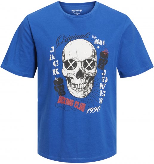 Jack & Jones Roxbury T-Shirt Blue - Camisetas - Camisetas - 2XL-14XL