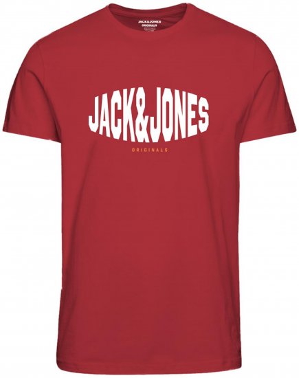 Jack & Jones Marque T-Shirt Red - Camisetas - Camisetas - 2XL-14XL