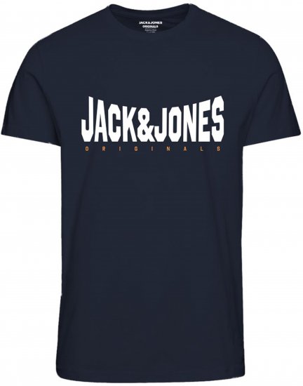 Jack & Jones Marque T-Shirt Navy - Camisetas - Camisetas - 2XL-14XL