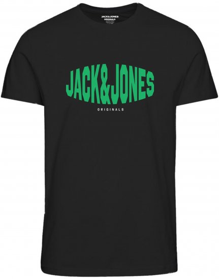 Jack & Jones Marque T-Shirt Black - Camisetas - Camisetas - 2XL-14XL