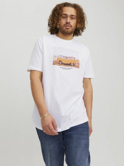 Jack & Jones Copenhagen Photo T-Shirt White - Camisetas - Camisetas - 2XL-14XL