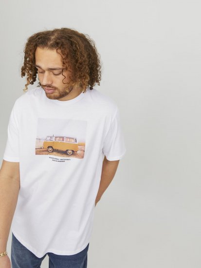 Jack & Jones Copenhagen Photo T-Shirt White - Camisetas - Camisetas - 2XL-14XL