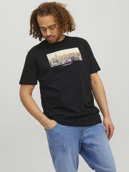 Jack & Jones Copenhagen Photo T-Shirt Black - Camisetas - Camisetas - 2XL-14XL