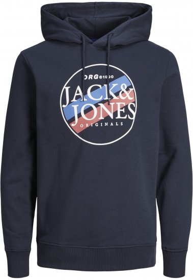 Jack & Jones Codyy Hoodie Navy - Sudaderas - Sudaderas 2XL-12XL