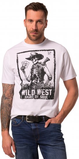 JP1880 T-Shirt 2-Pack Wild West Black And White - Camisetas - Camisetas - 2XL-14XL