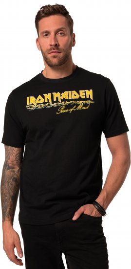 JP1880 Iron Maiden Piece Of Mind T-Shirt Black - Camisetas de bandas - 