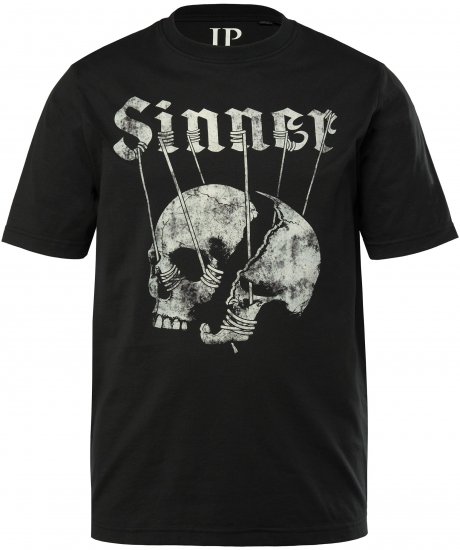 JP1880 T-Shirt Sinner Black - Camisetas - Camisetas - 2XL-14XL