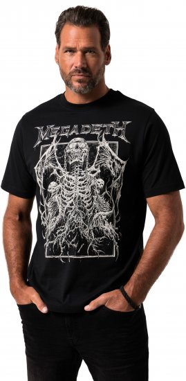JP1880 Megadeth T-shirt Black - Camisetas de bandas - 