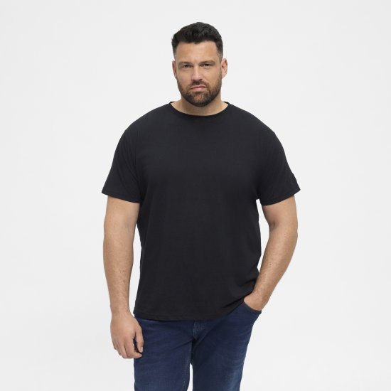 North Latitude T-Shirt O-Neck Black TALL - TALL camisas - Camisetas para hombres altos