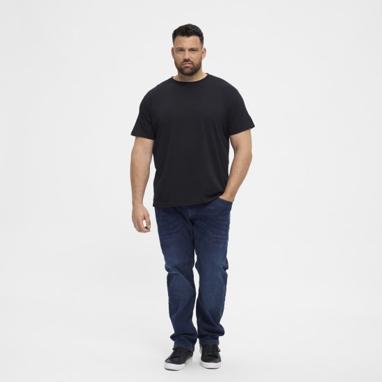 North Latitude T-Shirt O-Neck Black TALL - TALL camisas - Camisetas para hombres altos
