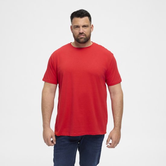 North Latitude T-Shirt O-Neck Red TALL - TALL camisas - Camisetas para hombres altos