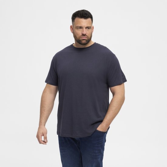 North Latitude T-Shirt O-Neck Navy Blue TALL - TALL camisas - Camisetas para hombres altos