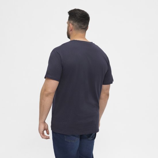 North Latitude T-Shirt O-Neck Navy Blue TALL - TALL camisas - Camisetas para hombres altos