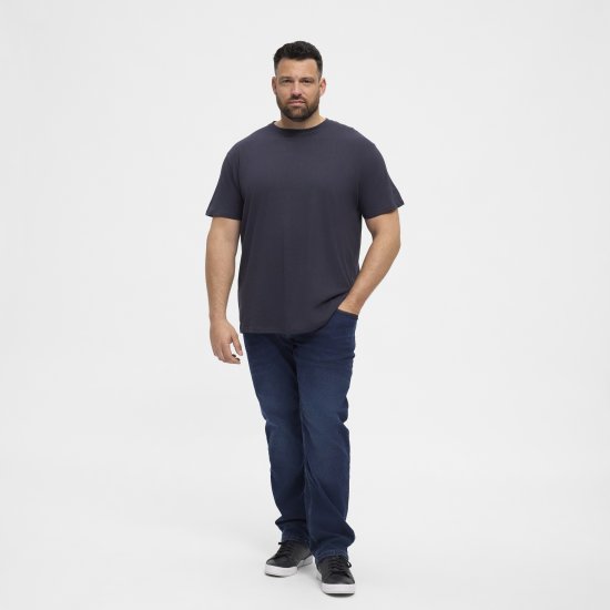 North Latitude T-Shirt O-Neck Navy Blue TALL - TALL camisas - Camisetas para hombres altos